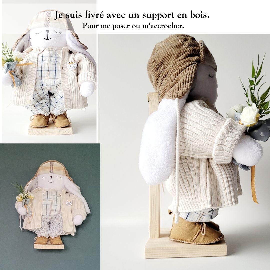 Chic Doudou de Luxe 100% Personnalisé